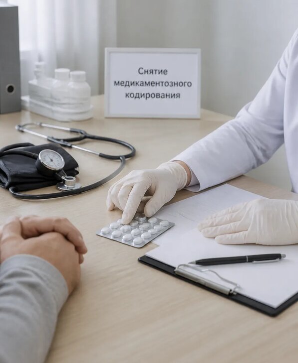 Снятие медикаментозного кодирования в Нягани от 5093 р. | Медзона