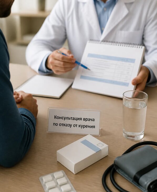 Консультация врача по отказу от курения для взрослых в Нягани